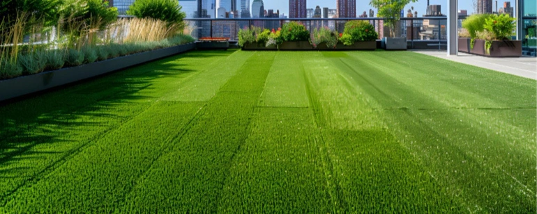 Commercial Artificial Turf Installation in Dallas